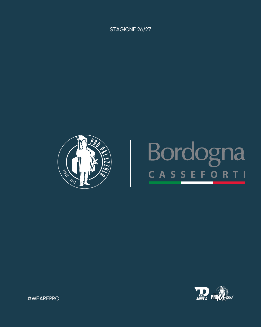 BORDOGNA CASSEFORTI È MAIN SPONSOR