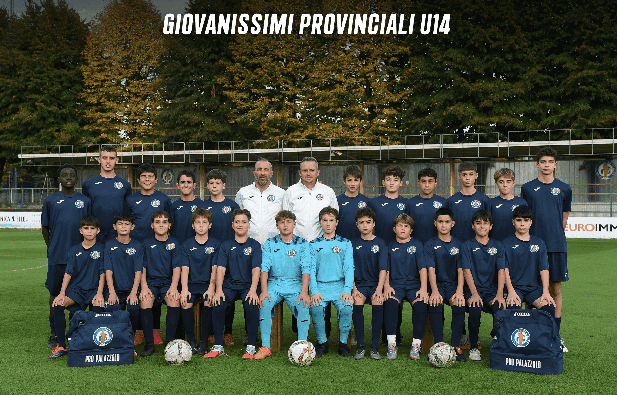 Foto di squadra Giovanissimi U14 Provinciali del Pro Palazzolo, stagione 2025/2026