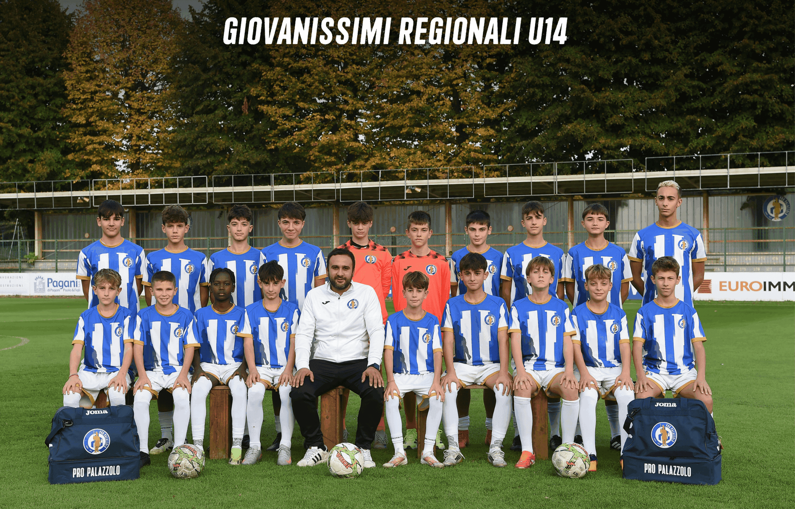 Foto di squadra Giovanissimi U14 Regionali del Pro Palazzolo, stagione 2025/2026