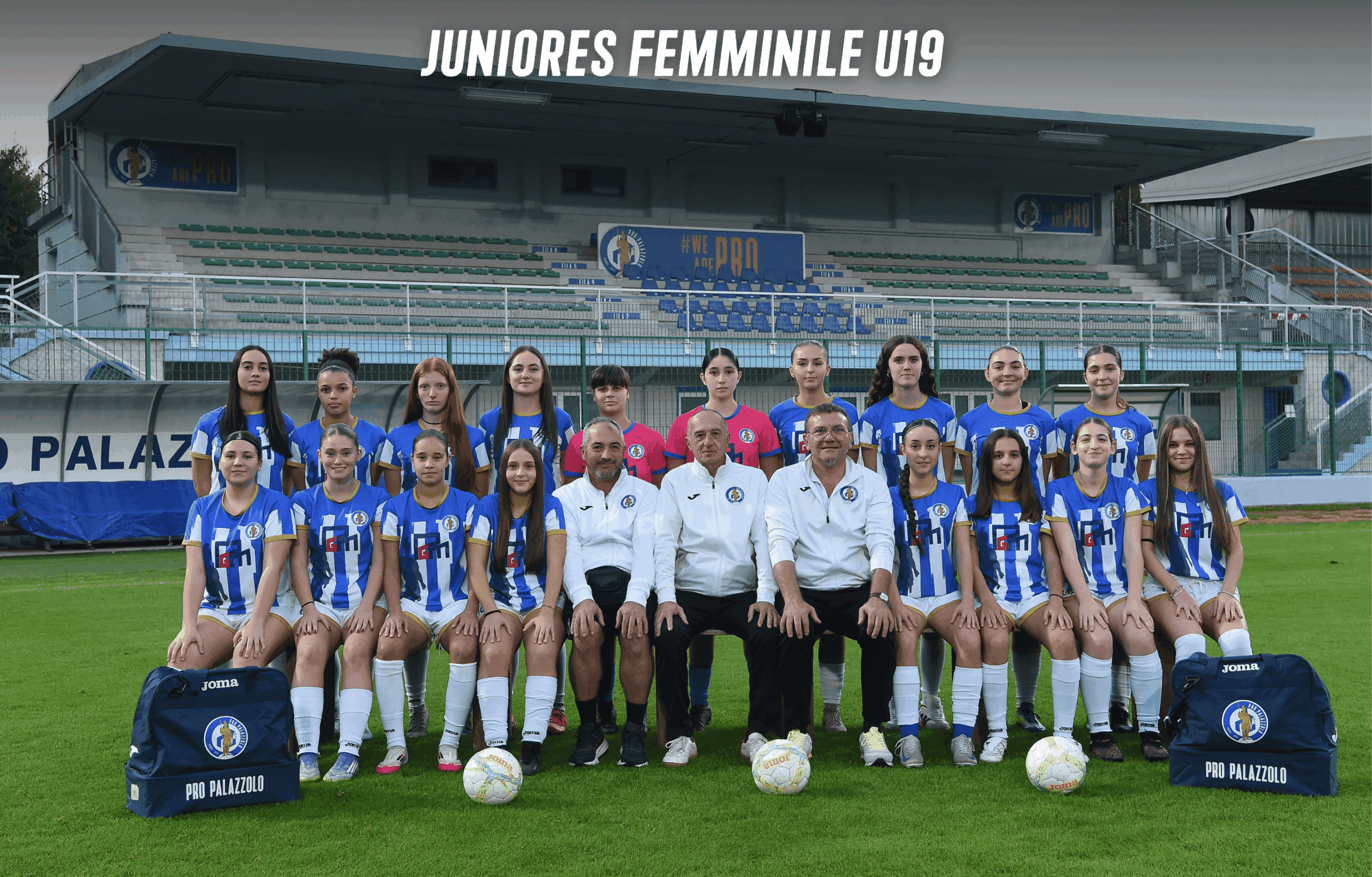 Foto di squadra Juniores Femminile U19 del Pro Palazzolo, stagione 2025/2026