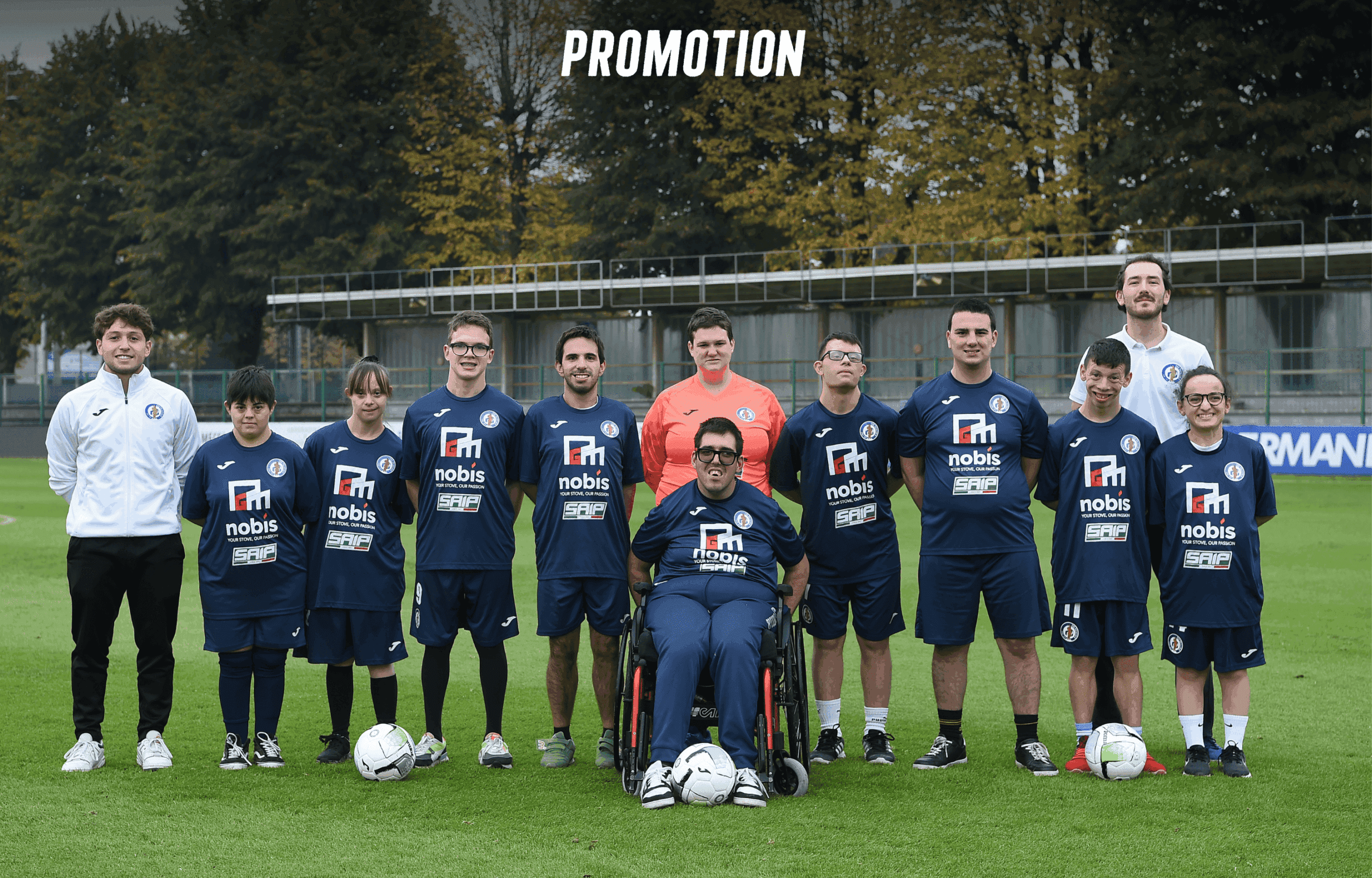 Foto di squadra ProMotion del Pro Palazzolo, stagione 2025/2026
