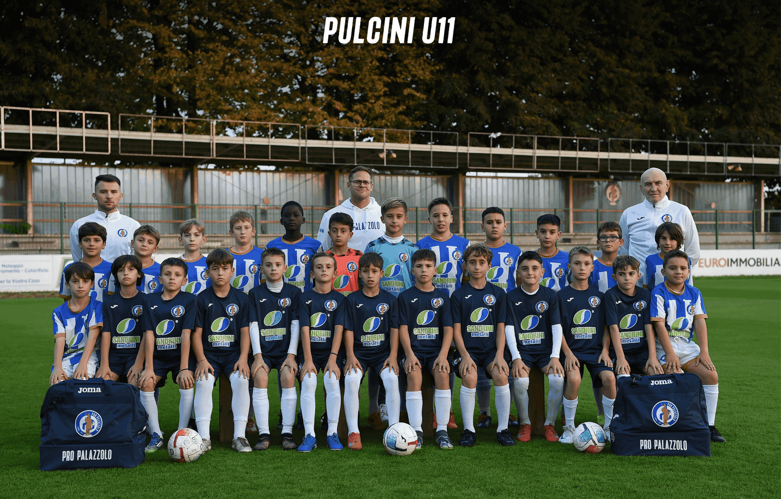 Foto di squadra Pulcini Under 11 del Pro Palazzolo, stagione 2025/2026