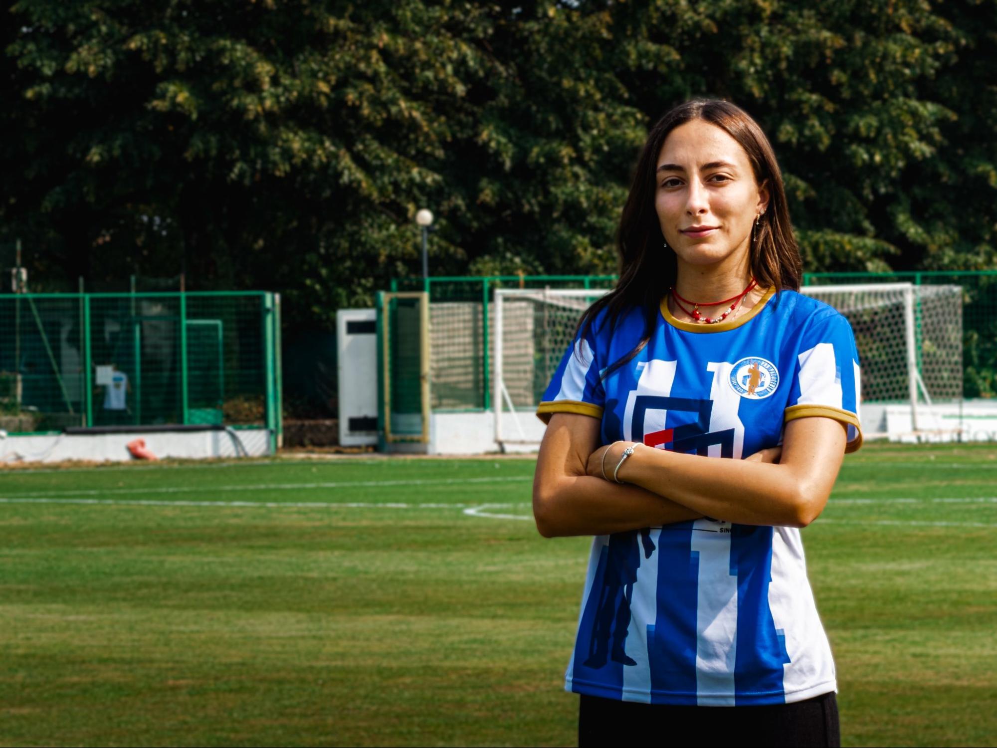 Valeria Cazzioli è una nuova calciatrice della Prima Squadra Femminile.
